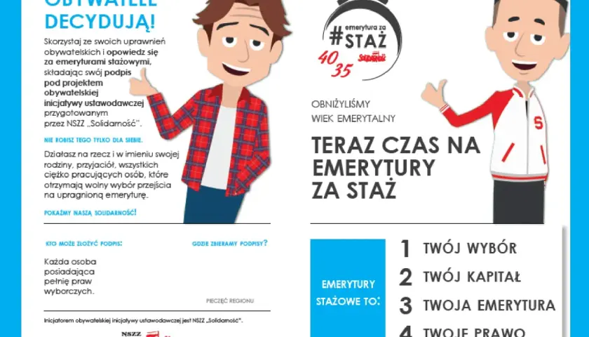 Emerytury stażowe PiS: Czy ustawa weszła w życie? Co dalej w Sejmie?