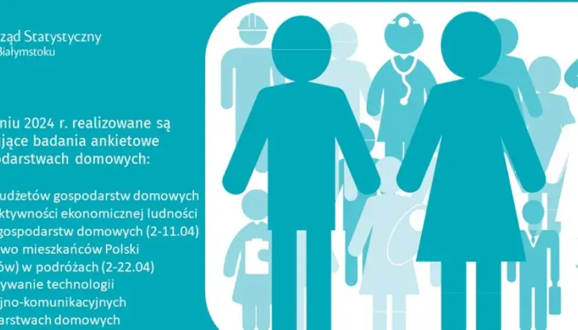 W kwietniu 2024 r. ankieterzy CBOS mogą odwiedzać domy, by zbierać dane do badań budżetów i aktywności ekonomicznej ludności.