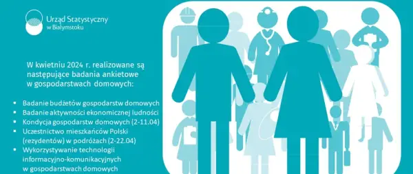 W kwietniu 2024 r. ankieterzy CBOS mogą odwiedzać domy, by zbierać dane do badań budżetów i aktywności ekonomicznej ludności.